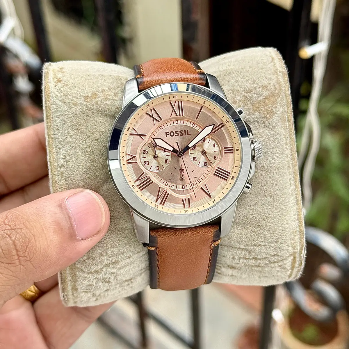 Fossil Grant Chronograph First Copy