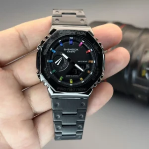 G Shock GM 2100D Black Rainbow