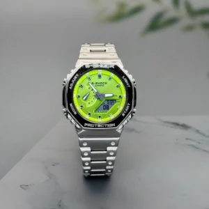 G-Shock GM-2100D Silver Green