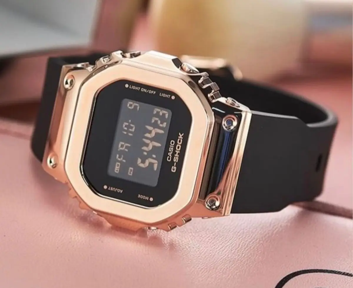 G-Shock Rose Gold Digital GM (3) G-Shock Rose Gold Digital GM