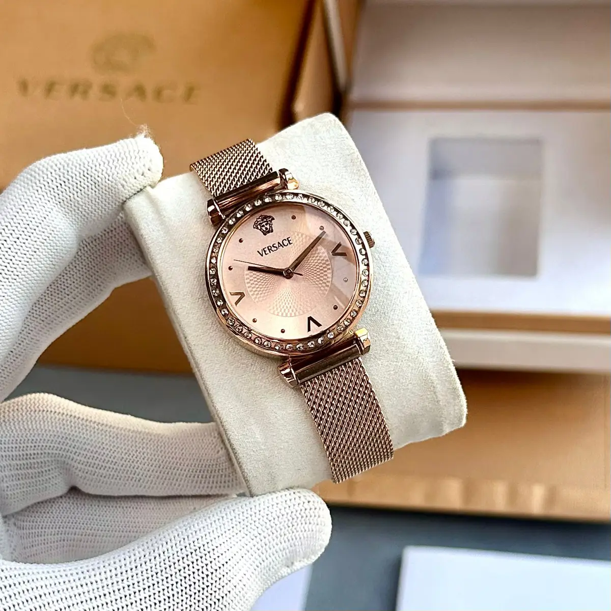 Versace Women’s Rosegold Watch
