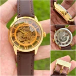 Fossil Brown Leather Strap Watch