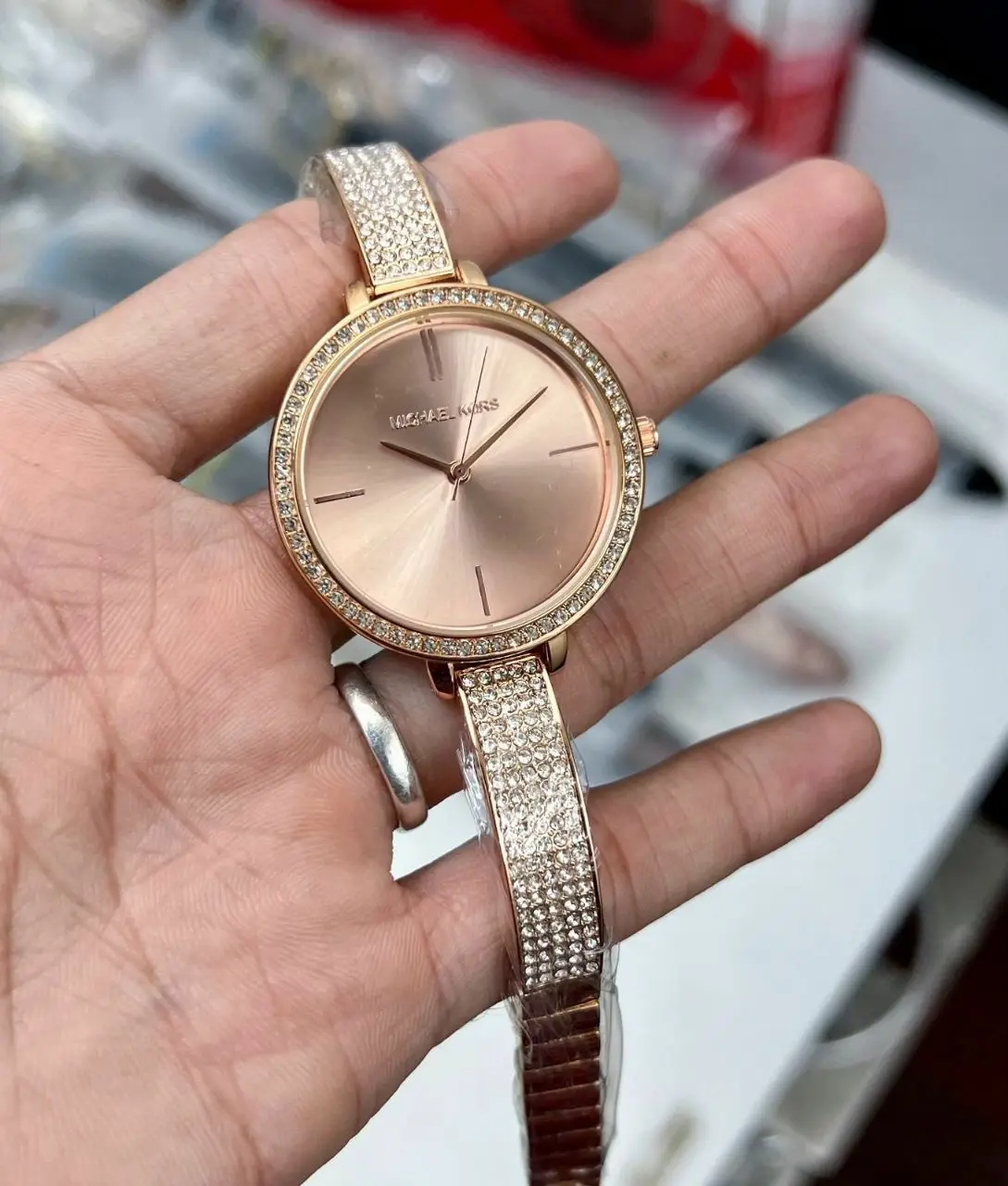 Michael Kors Lennox Crystal Watch
