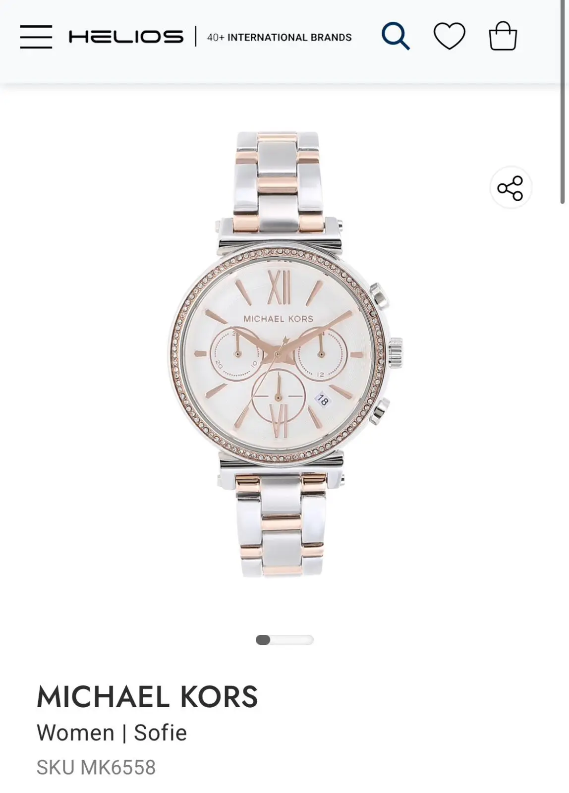Michael Kors Sofie First Copy Watch (2) Michael Kors Sofie First Copy Watch