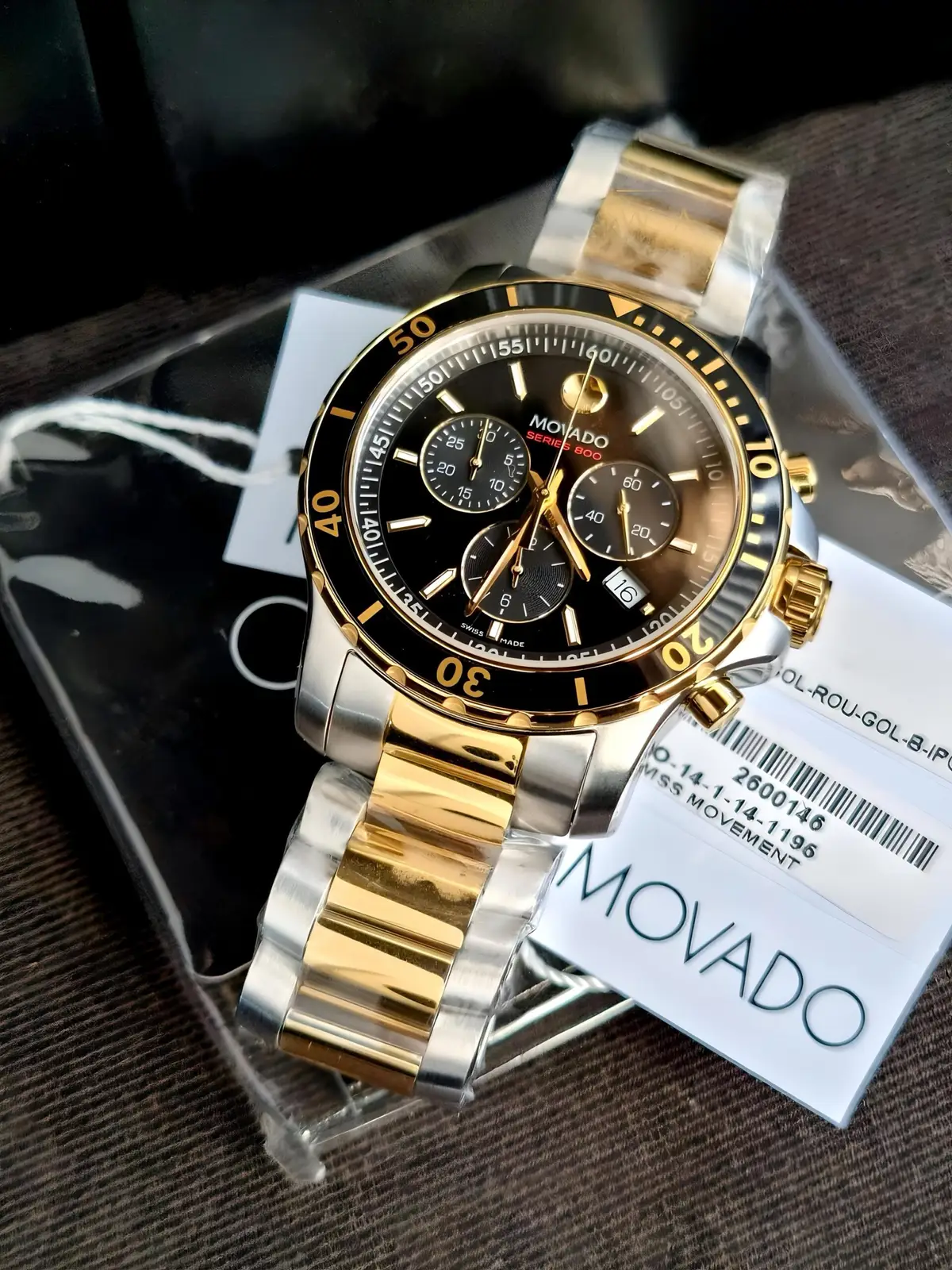 Movado Series 800 Two Tone First Copy