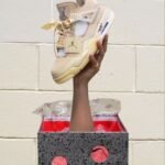 Nike Air Jordan 4 Off White Sail Semi UA