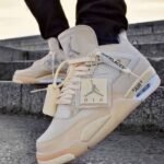 Nike Air Jordan 4 Off White Sail Semi UA