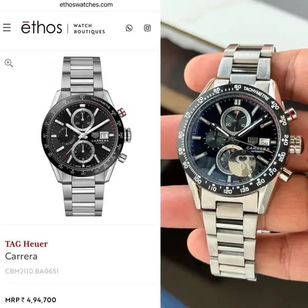 Tag Heuer Calibre 16 First Copy