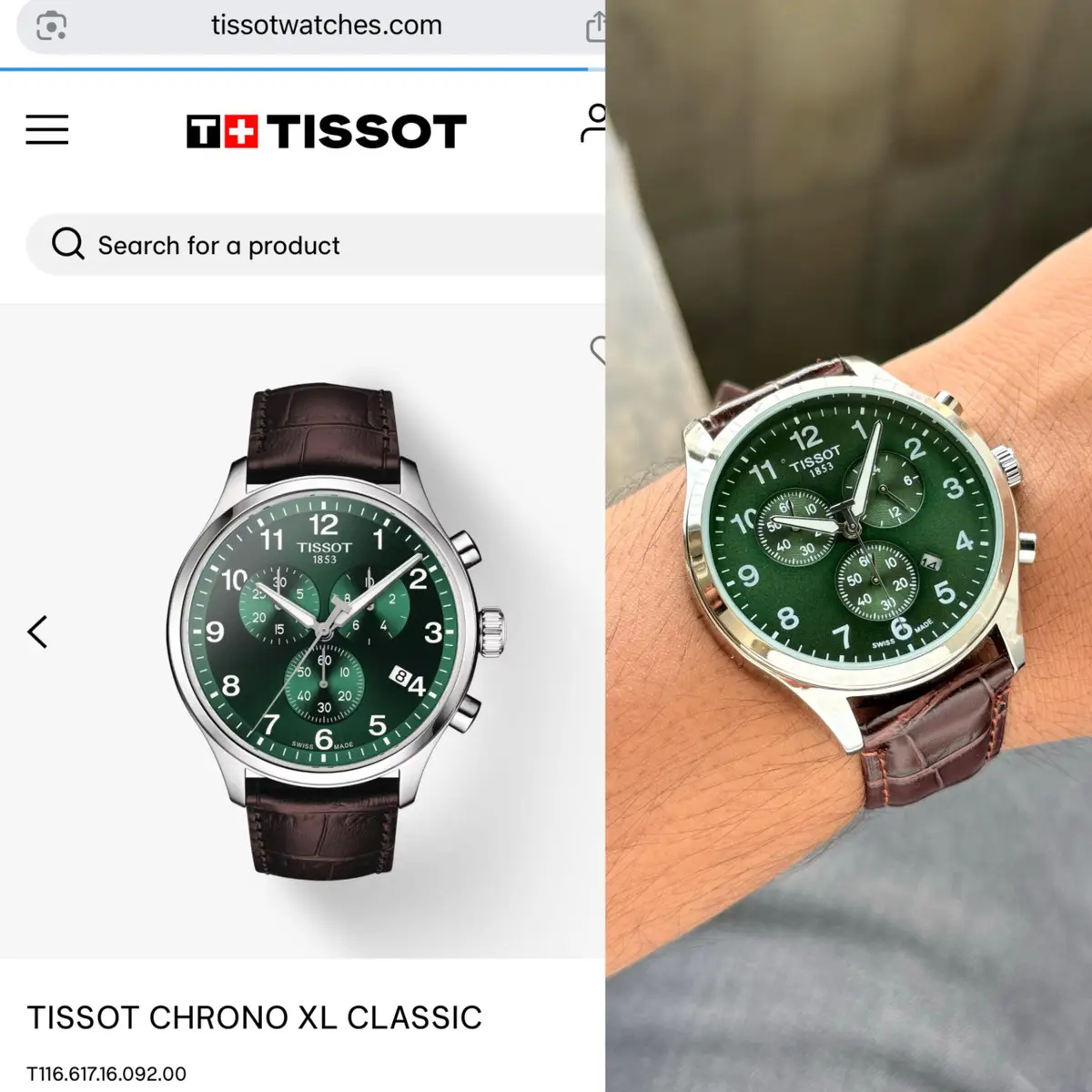 Tissot T-Sport Chrono XL Classic
