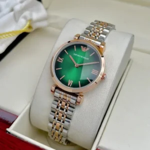 Armani Watches Ladies - Emporio Armani AR-11206 Premium Quality Ladies Watch Green Dial