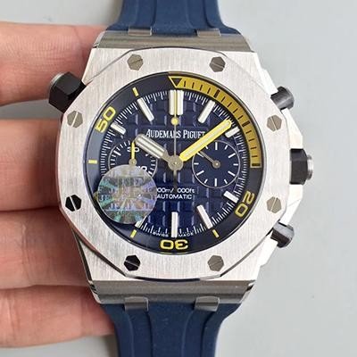 Audemars Piguet Diver Chronograph Steel Blue Watch Audemars Piguet Diver Chronograph Steel Blue Watch