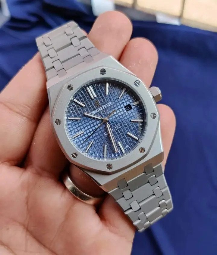 Audemars Piguet Royal Oak Silver Blue Automatic Watch