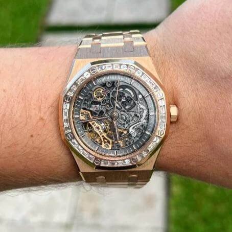 Audemars Piguet Royal Oak Skeleton Diamond