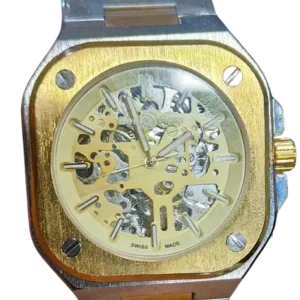 Bell & Ross BR05A-GR-SK-ST BR05 World 500 Limited Automatic Silver Men's Watch (Gold)