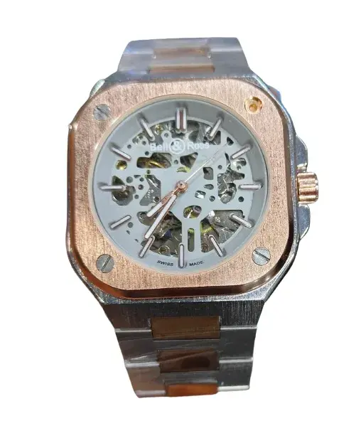 Bell & Ross BR05A-GR-SK-ST BR05 World 500 Limited Automatic Silver Men's Watch (BR03)