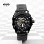 Black Fossil Automatic Watch