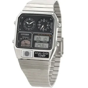 Citizen JG2103-72X Analog Digital Watch (Silver)