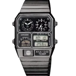 CTZN JG2103-72X Analog Digital Watch (Black)