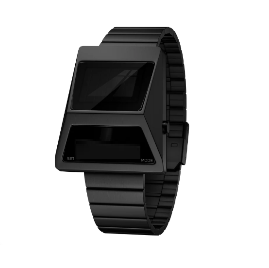 Cyber Truck Watch Dual Time Metallic Premium Quality Benlydesign Full Black Watch Cyber Truck Watch Dual Time Metallic Premium Quality Benlydesign Full Black Watch