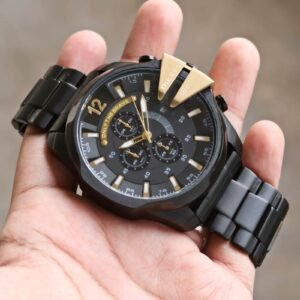 Diesel Mega Chief Quartz Black Watch
