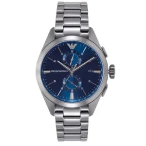Emporio Armani Analog Chronograph Watch - For Men AR11480 Stainless Steel Blue Dial