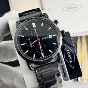 FSL Chronograph Men's Watch - All Function Working model (Black)