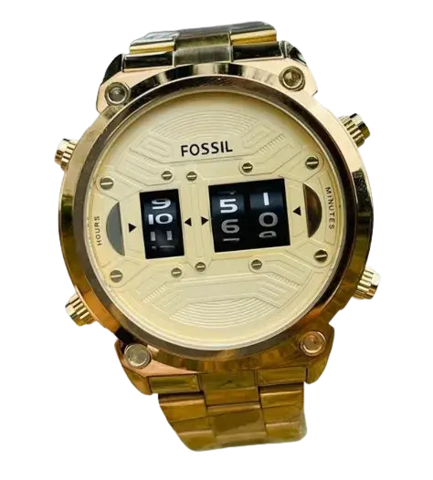 FSL Drum Roller Watch Full Premium Collection - Gold