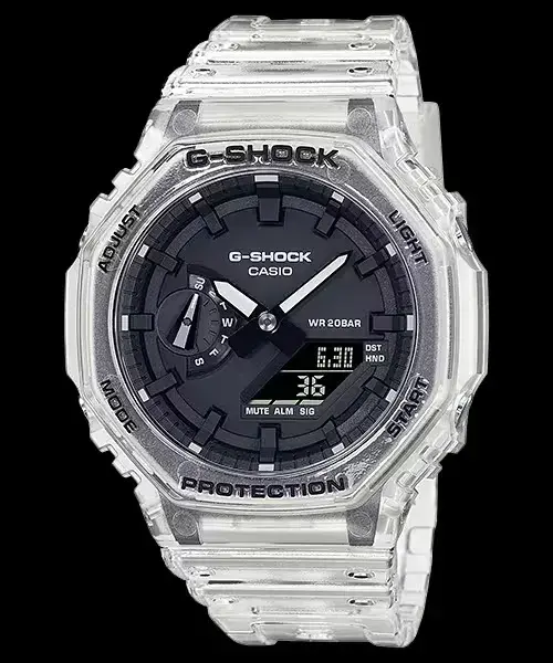 G-SHK ANALOG-DIGITAL GA-2100 SERIES GA-2100SKE-7A G-SHK ANALOG-DIGITAL GA-2100 SERIES GA-2100SKE-7A