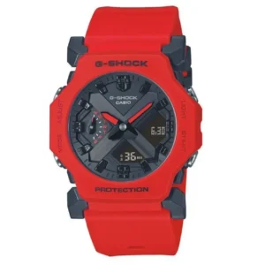 G Shock Men - G Shock GA 2300 Analog-Digital Red Watch GA-2300-1ADR (G1551)
