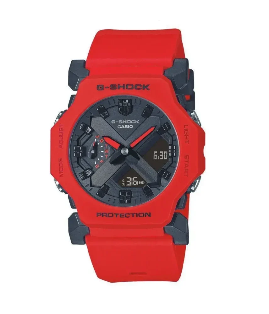G Shock Men - G Shock GA 2300 Analog-Digital Red Watch GA-2300-1ADR (G1551) G Shock Men - G Shock GA 2300 Analog-Digital Red Watch GA-2300-1ADR (G1551)