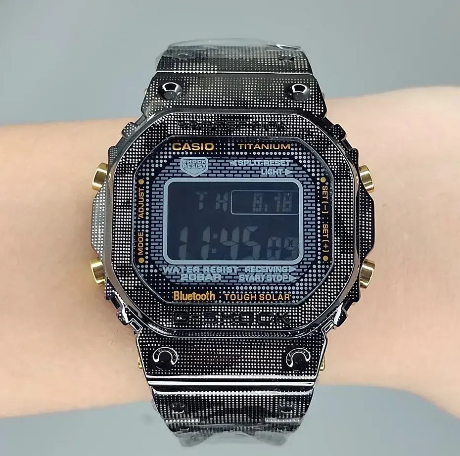G Shock Metal Watch Black , Digital Watch BW5000 BLK