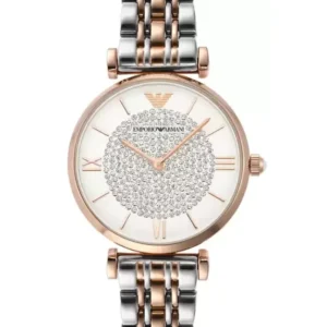 Gianni T-Bar Analog Watch White Dial - For Women AR1926