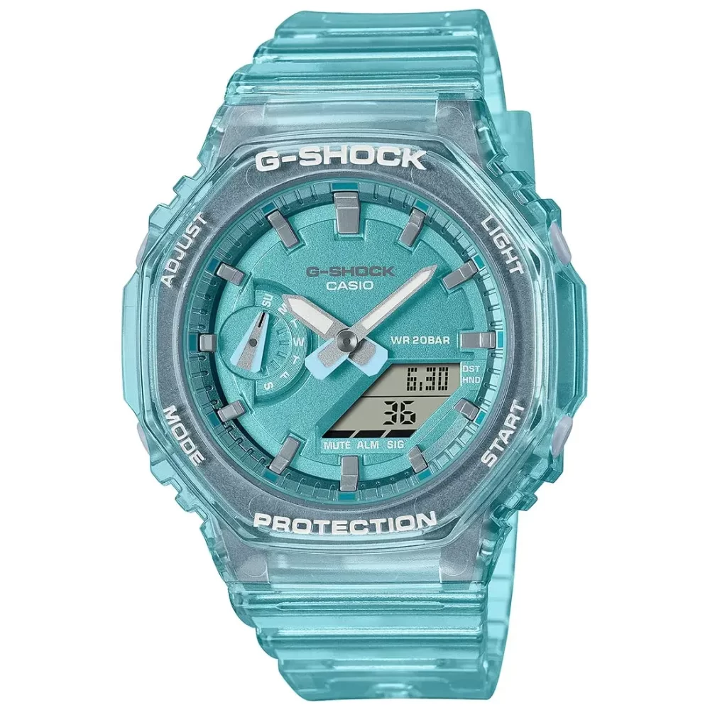 GShock Analog-Digital Sky Blue Dial Women GMA-S2100SK-2ADR (G1289)