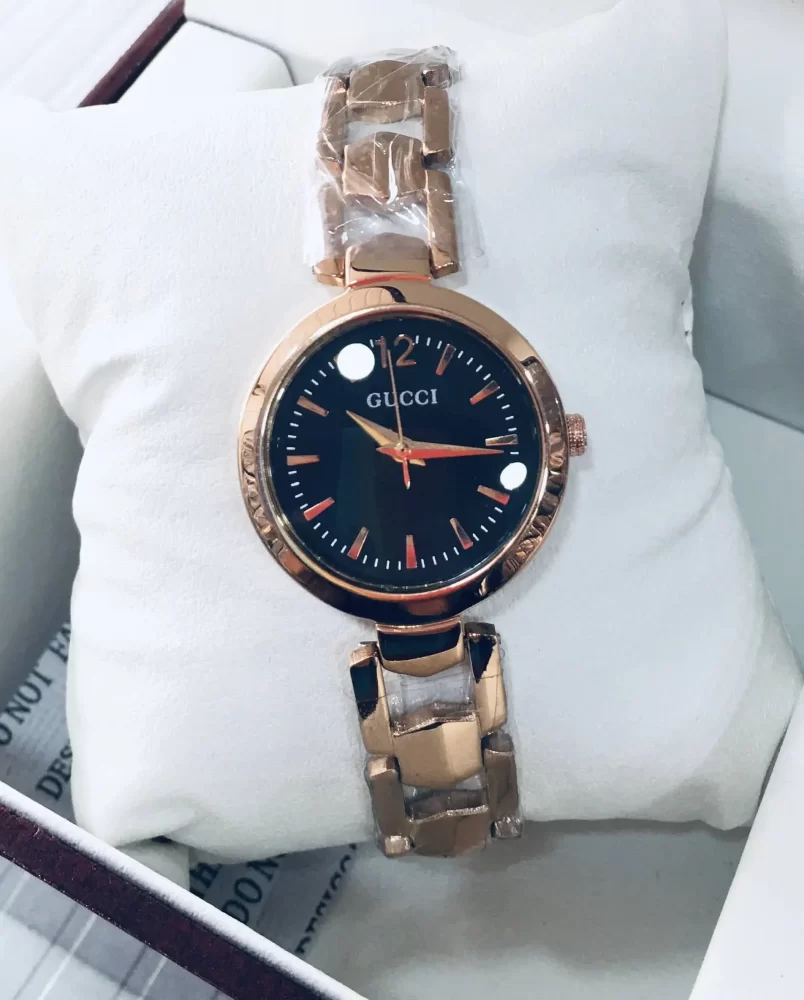 Gucci Watch Round Dial Premium Quality Women's Watch - GW06