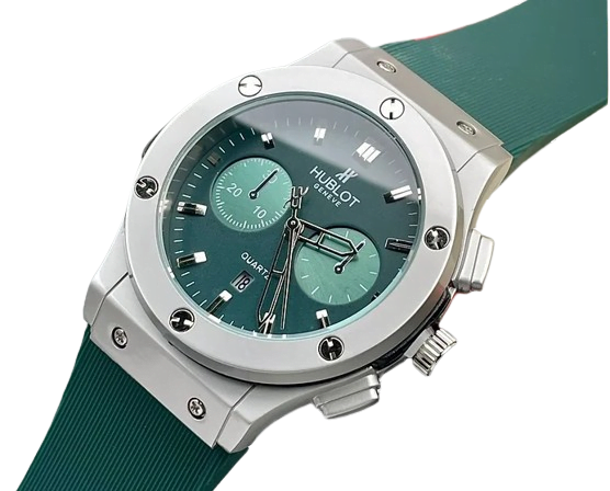 Hublot Big Bang Calendar Watch Green Strap HBGS06