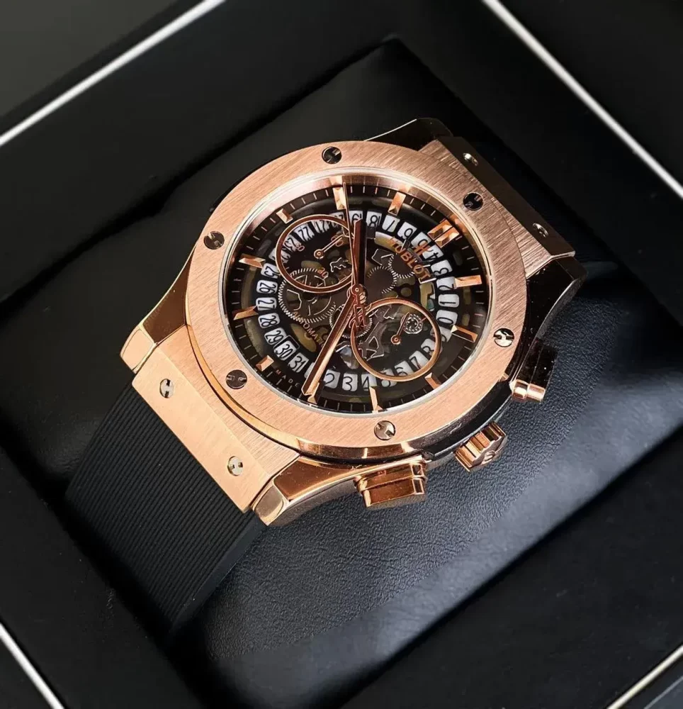 Hublot Big Bang Men's Quartz Swiss Watch Black Hublot Big Bang Men's Quartz Swiss Watch Black