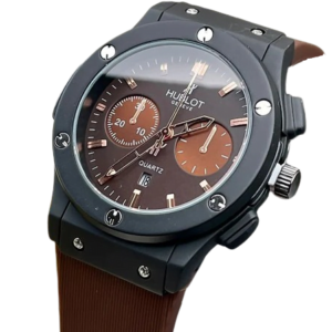 Hublot Chronograph Watch for Men Brown Colour