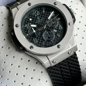 Hublot Watch Big - Hublot Leather Strap Black Watch