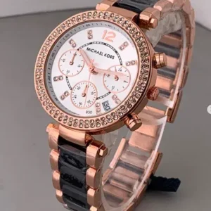 Michael Kors Watch Women - Michael Kors Parker Analog White Dial Watch For Women