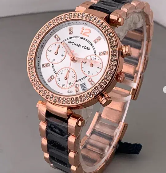 Michael Kors Watch Women - Michael Kors Parker Analog White Dial Watch For Women