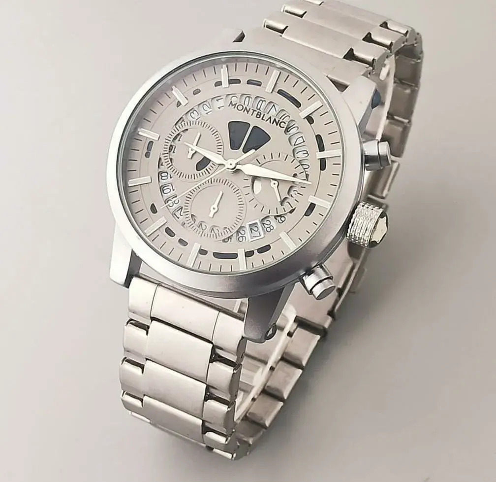 Mont Blanc Grey Chronograph Men’s Watch M1122