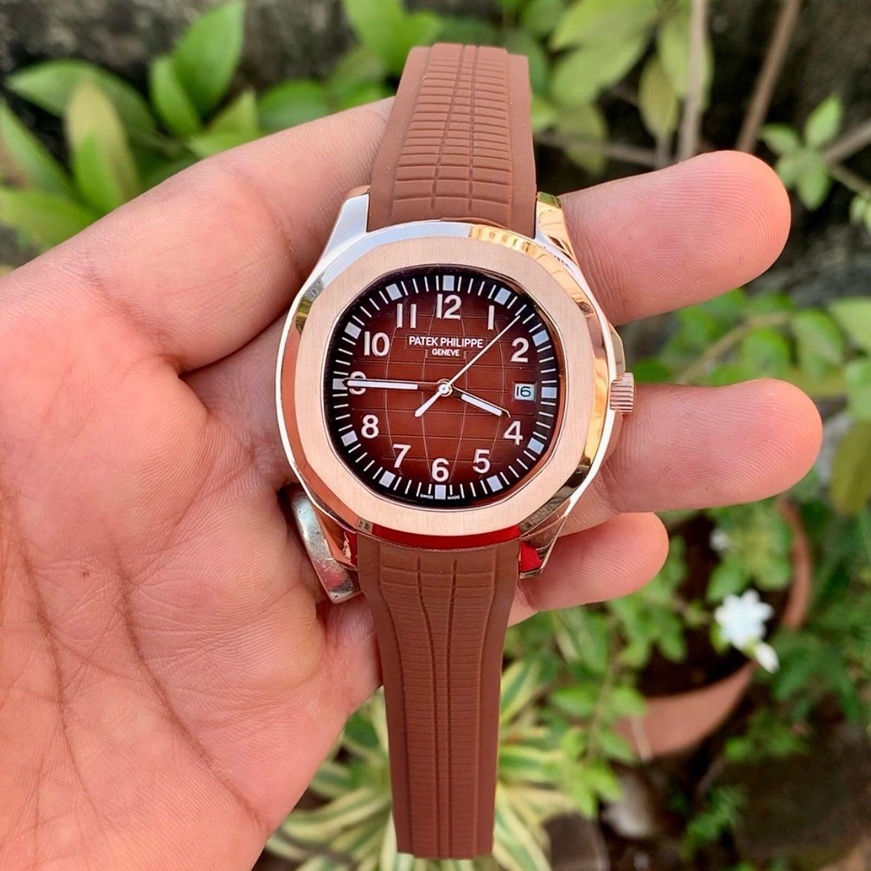 Patek Philippe Aqua Luce Brown RG