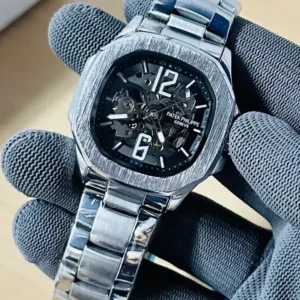 Patek Philippe Square Men's Stainless Steel Watch