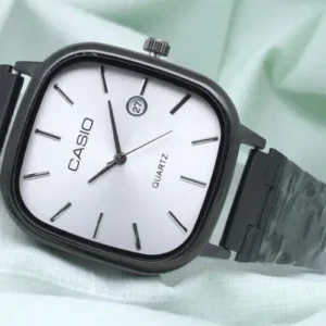 Quartz Classic Black & White Watch For Men & Women