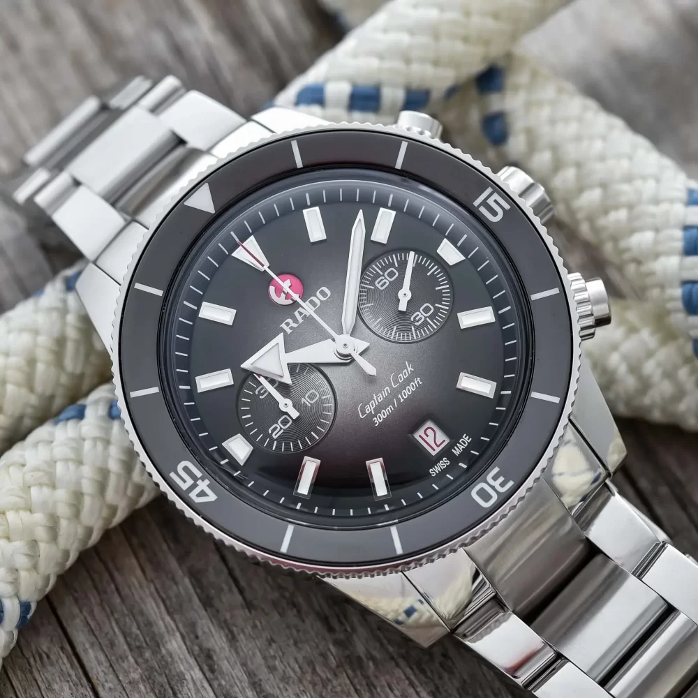 Rado Captain Cook Chronograph Watch R32145208 Rado Captain Cook Chronograph Watch R32145208