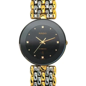 Rado Florence Classic Black Dual Tone Watch