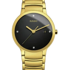 Rado Gold Watch Price - Rado Black and Gold Watch for Men