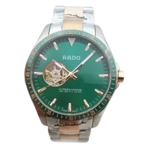 Rado Hyper Chrome Automatic Green Dial Watch for Men