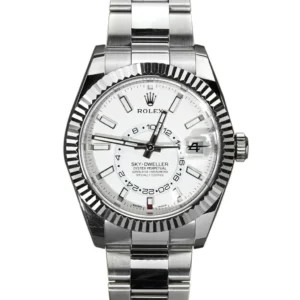 Rolex Sky Dweller Automatic Watch for Men White Color with Warranty
