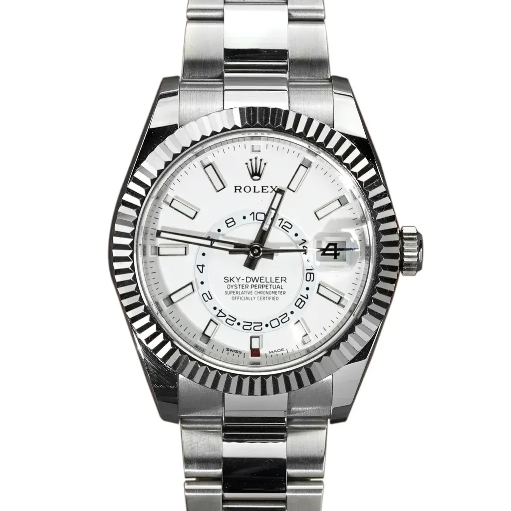 Rolex Sky Dweller Automatic Watch for Men White Color with Warranty